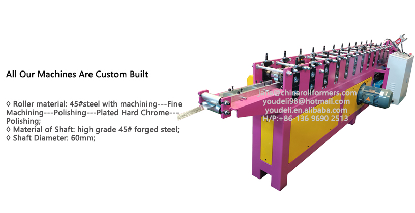 Metal Carrying Channel Roll Forming Machine