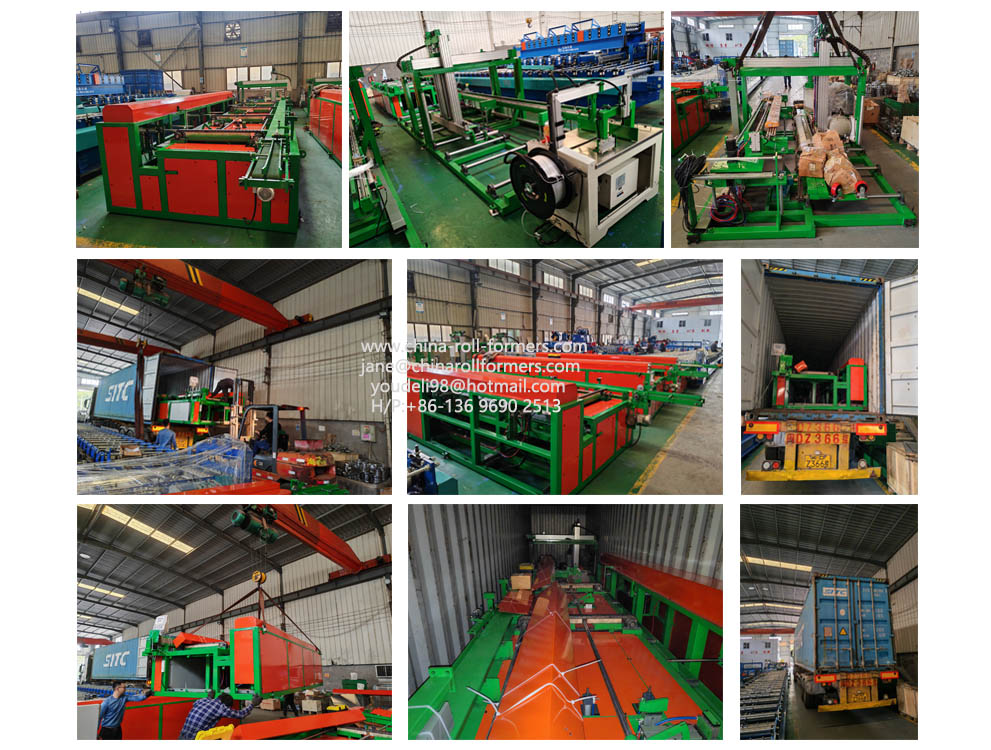 Color Steel Automatic Stacker for Double Furring Machine