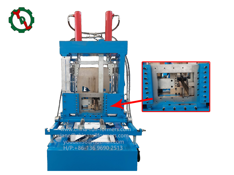 Hat Profile/ Omega Shape Purlin Roll Forming Machine